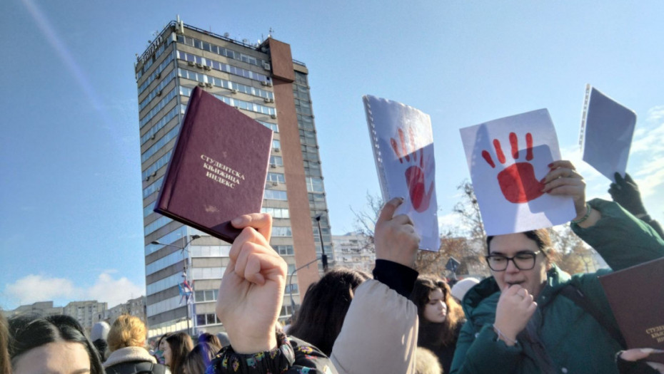 Potvrđeno za Euronews Srbija: Studenti u blokadi se sastali sa opozicionim političarima i predstavnicima sindikata