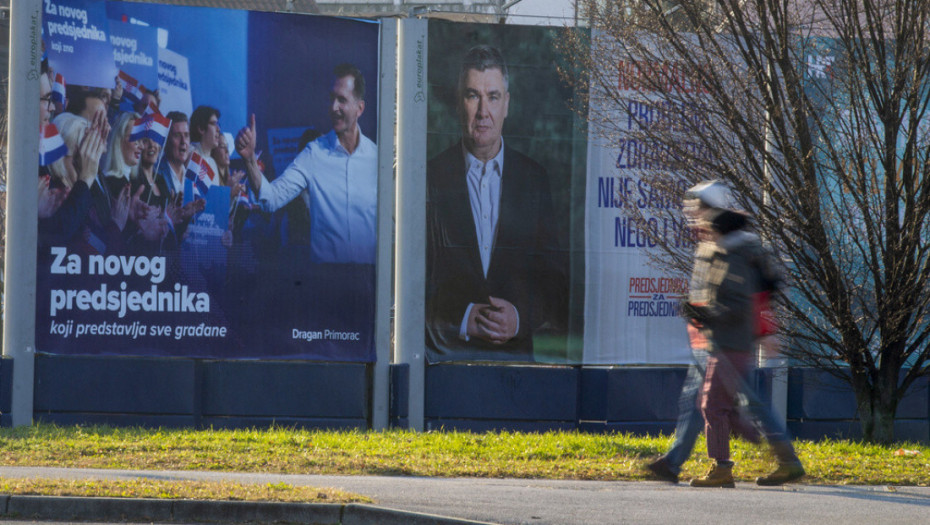 Stručnjaci okarakterisali hrvatsku predizboru kampanju kao "bezličnu i izvesnu" — favorit je Milanović