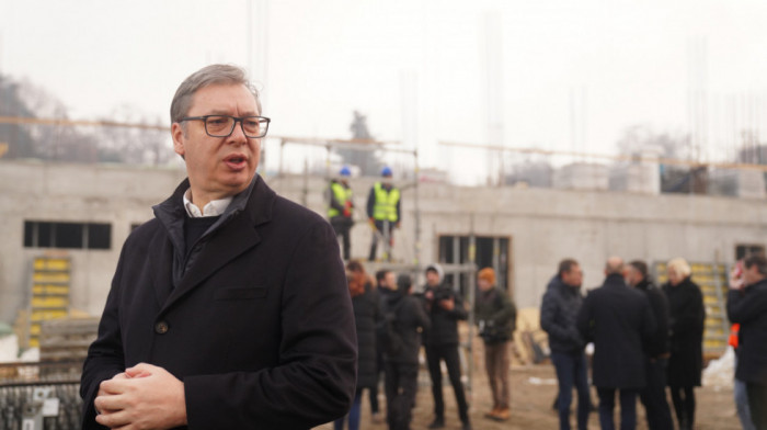 Vučić: Dečja bolnica Tiršova 2 primiće prve pacijente do maja ili juna 2027. godine