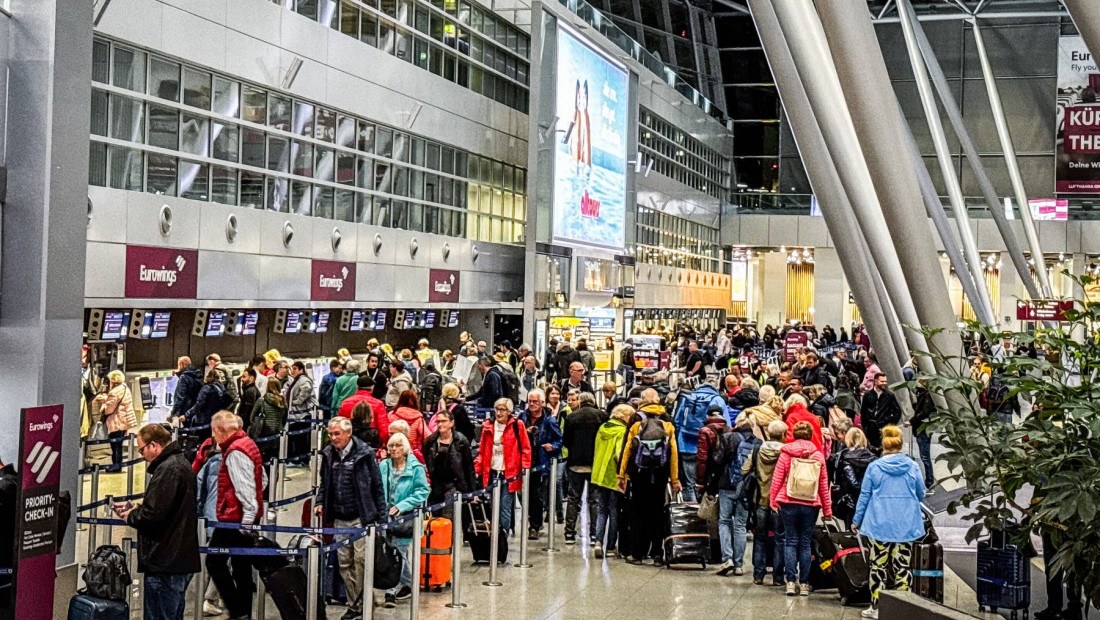 Pao sistem na aerodromima: Putnici van šengenskog trenutno ne mogu da uđu u Nemačku