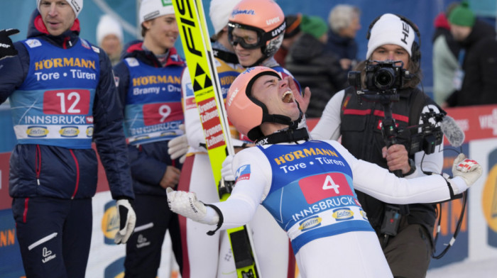 Štefan Kraft pobedio u Insbruku i opet vodi na turneji "Četiri skakaonice"