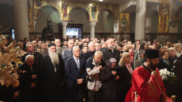 Proslava dana Republike Srpske: Završena liturgija u Hramu Hrista Spasitelja, očekuje se defile pripadnika MUP-a RS