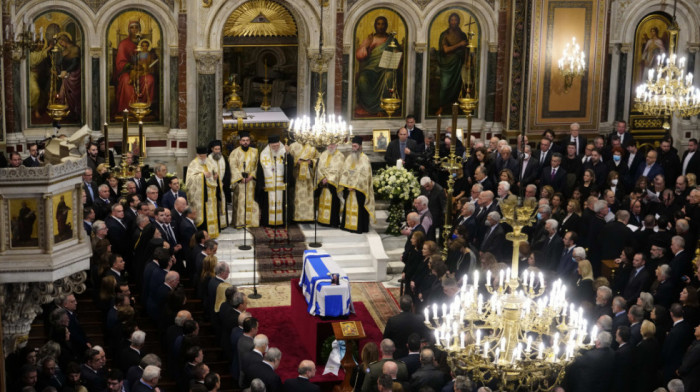 U Atini sahranjen bivši grčki premijer Kostas Simitis