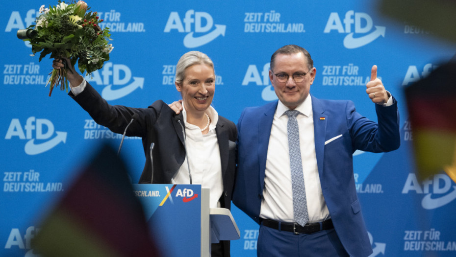 AfD zvanično imenovala Alis Vajdel za kandidata za kancelara Nemačke