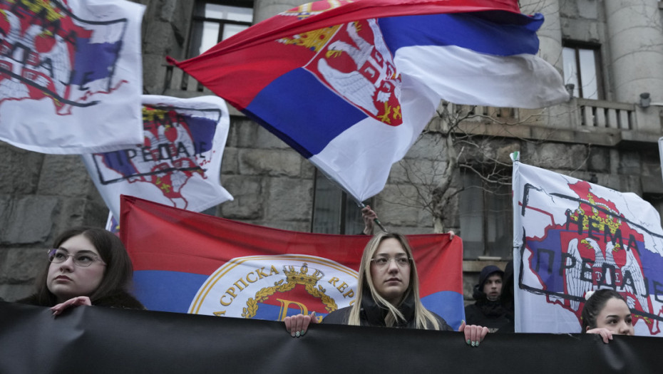 Studenti u blokadi: Ograđujemo se od nacionalističkih obeležja koja su se pojavila na našim protestima