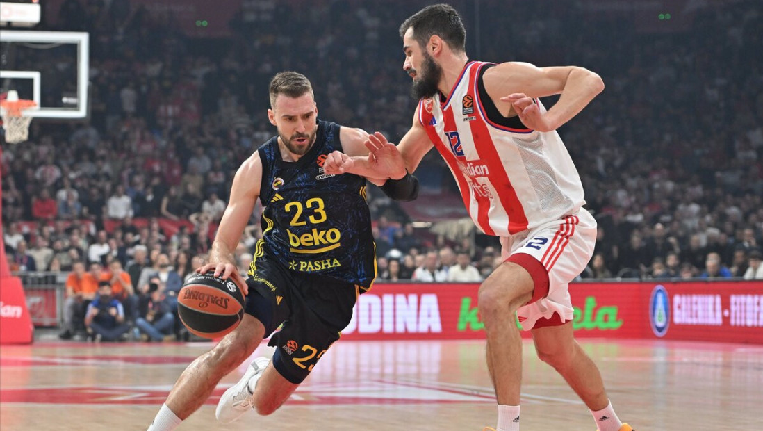 Crvena zvezda pretrpela poraz od Fenerbahčea u Beogradskoj areni