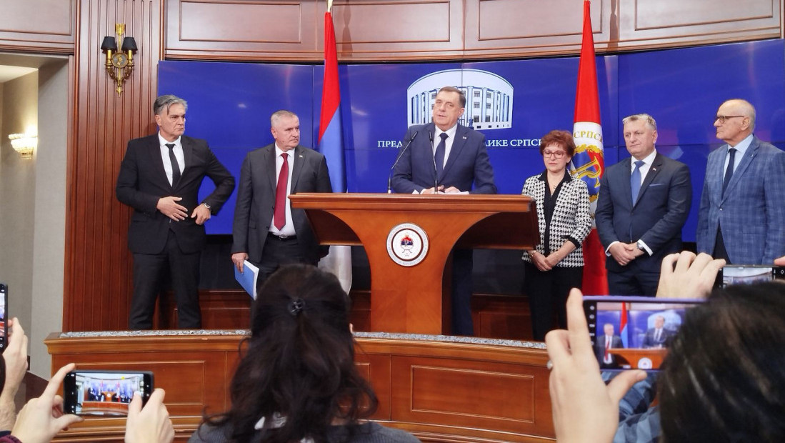 Dodik: Nećemo učestvovati u radu parlamenta BiH bez Srbina u Kolegijumu