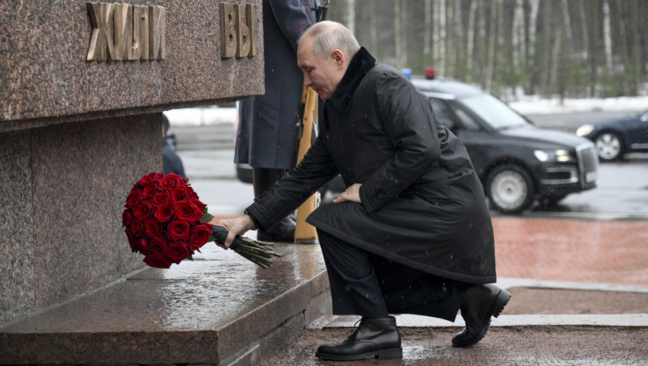 Putin odao poštu žrtvama opsade Lenjingrada