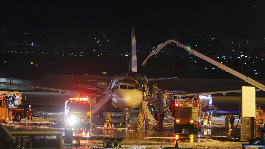 Broj povređenih u požaru aviona na aerodromu u Južnoj Koreji porastao na sedam