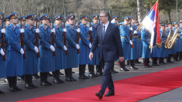 Vučić prisustvovao redovnoj godišnjoj analizi stanja i sposobnosti Vojske Srbije