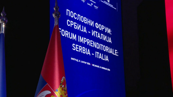 Počeo Poslovni forum Srbija-Italija, prisustvuju Vučić i Tajani