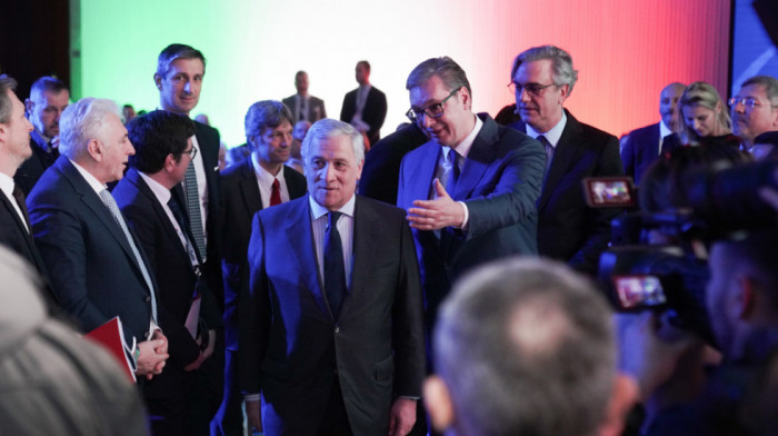 Počeo Poslovni forum Srbija-Italija, Tajani: Srbija ključna za stabilnost regiona i prosperitet Evrope