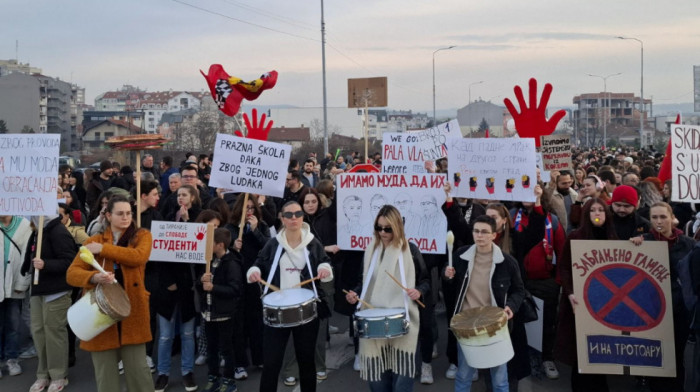 Studenti u blokadi organizuju protest u Beogradu: Nadležni apeluju na građane da budu mirni i da ne napadaju institucije