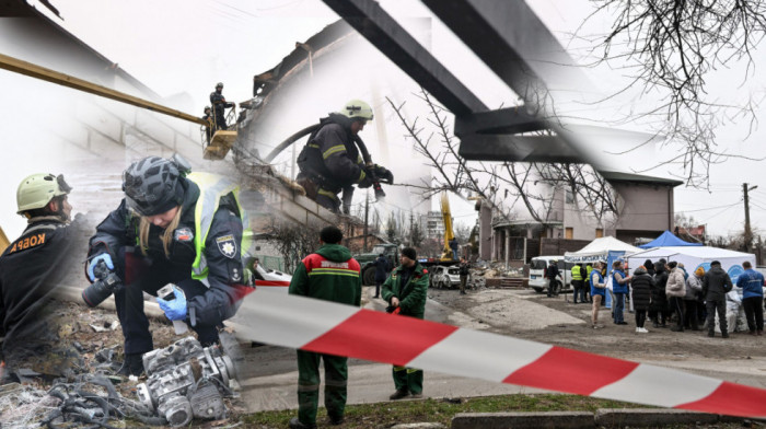 RAT U UKRAJINI  Napad dronovima izazvao požar i obustavio letove na nekoliko ruskih aerodroma