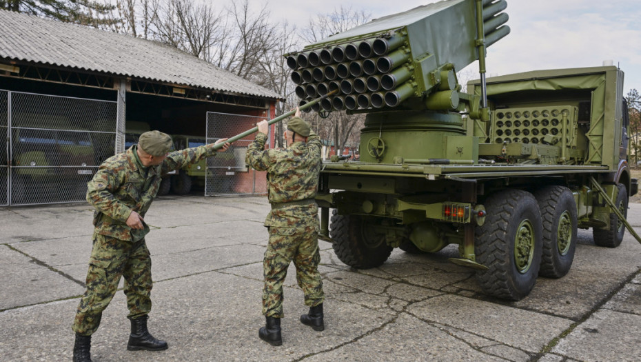 Modernizovani lanser raketa "Oganj" za pouzdanu i preciznu podršku pešadiji Vojske Srbije