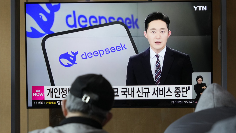 Južna Koreja obustavila rad kineske AI aplikacije DeepSeek