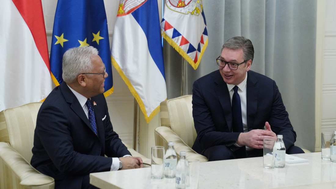 Vučić primio u oproštajnu posetu ambasadora Indonezije