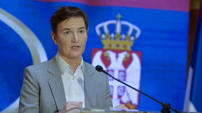 Brnabić: Strašno je ono što se dešava ispred RTS i RTV, nasilje ne može da pobedi u Srbiji