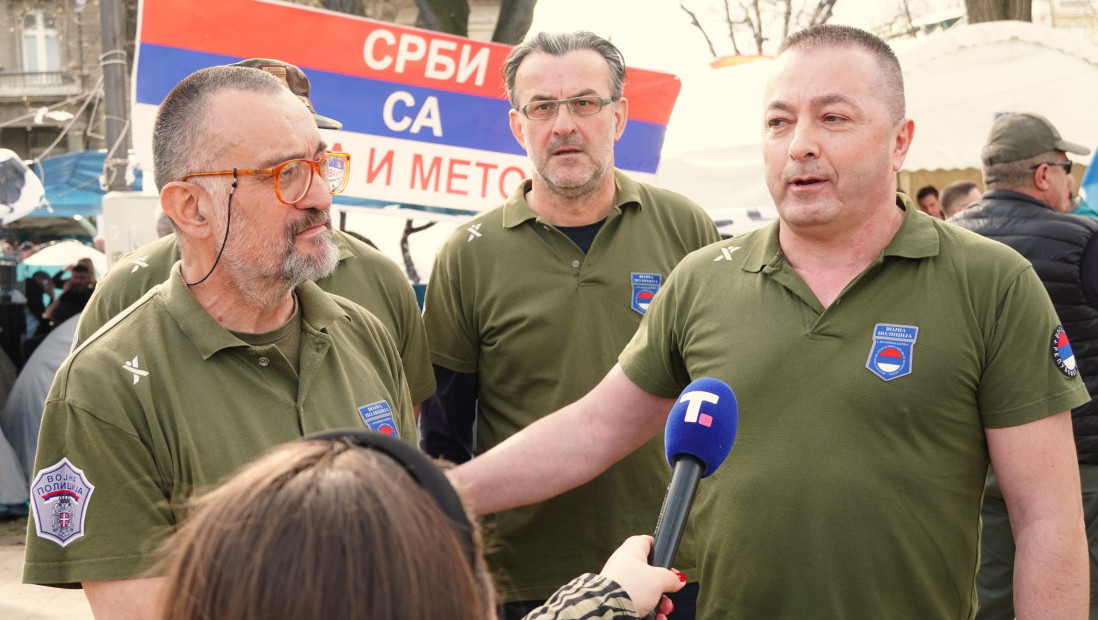 Veteran vojne policije Bojić: Srbija da raste, podržavamo studente koji žele da uče