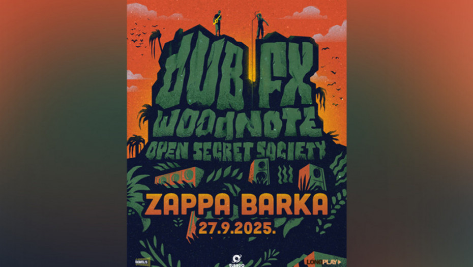 Bitbokser i instrumentalista Dub FX 27. septembra na Zappa barci