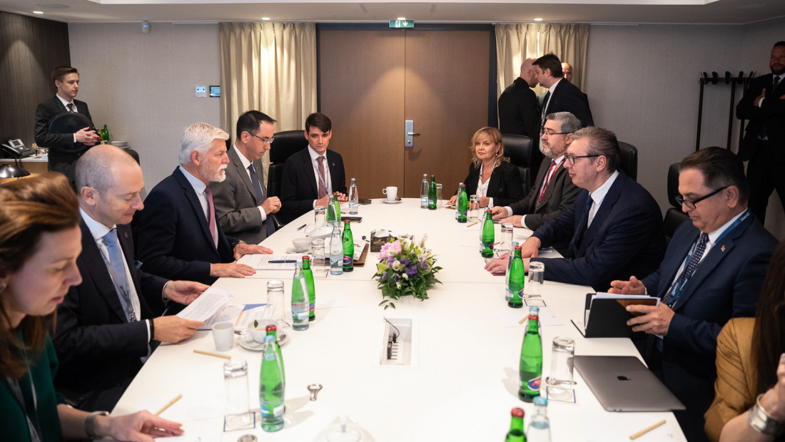 Vučić se sastao sa Petrom Pavelom u Pragu